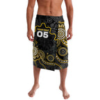 Custom Richmond Football Lavalava Aboriginal Dot Art Pattern