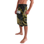 Custom Richmond Football Lavalava Aboriginal Dot Art Pattern