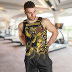Custom Richmond Football Men Tank Top Aboriginal Dot Art Pattern