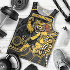Custom Richmond Football Men Tank Top Aboriginal Dot Art Pattern