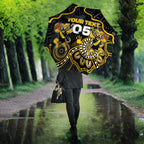 Custom Richmond Football Umbrella Aboriginal Dot Art Pattern
