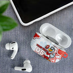 Custom Swans Football AirPods Case Aboriginal Dot Art Pattern