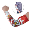 Custom Swans Football Arm Sleeves Aboriginal Dot Art Pattern