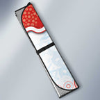 Custom Swans Football Auto Sun Shade Aboriginal Dot Art Pattern