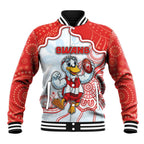 Custom Swans Football Baseball Jacket Aboriginal Dot Art Pattern