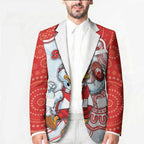 Custom Swans Football Blazer Aboriginal Dot Art Pattern