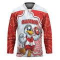 Custom Swans Football Hockey Jersey Aboriginal Dot Art Pattern