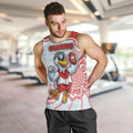 Custom Swans Football Men Tank Top Aboriginal Dot Art Pattern