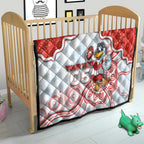 Custom Swans Football Quilt Aboriginal Dot Art Pattern