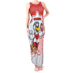 Custom Swans Football Tank Maxi Dress Aboriginal Dot Art Pattern