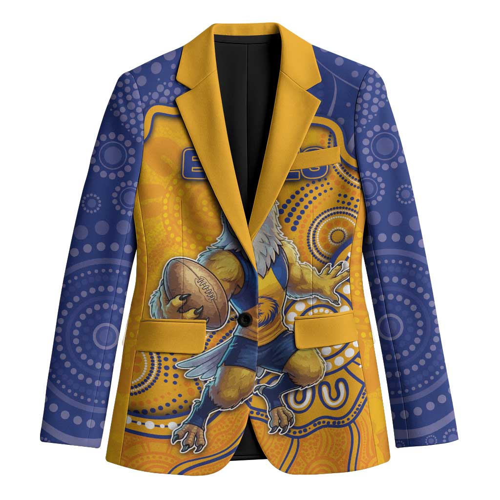 Custom Eagles Football Blazer Aboriginal Dot Art Pattern