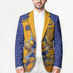 Custom Eagles Football Blazer Aboriginal Dot Art Pattern