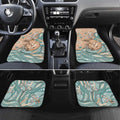 Personalised Australia Mother's Day Car Mats Kangaroo Mum And Joey Aboriginal Dot Art