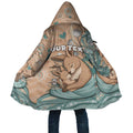 Personalised Australia Mother's Day Cloak Kangaroo Mum And Joey Aboriginal Dot Art