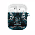 Ngati Porou Aotearoa Meri Kirihimete AirPods Case Maori Kiwi Bird Silver Fern Koru Pattern