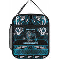 Ngati Porou Aotearoa Meri Kirihimete Lunch Bag Maori Kiwi Bird Silver Fern Koru Pattern