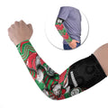 Custom Rabbitohs Arm Sleeves Rabbit Mascot With Aboriginal Indigenous