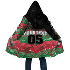 Custom Rabbitohs Cloak Rabbit Mascot With Aboriginal Indigenous