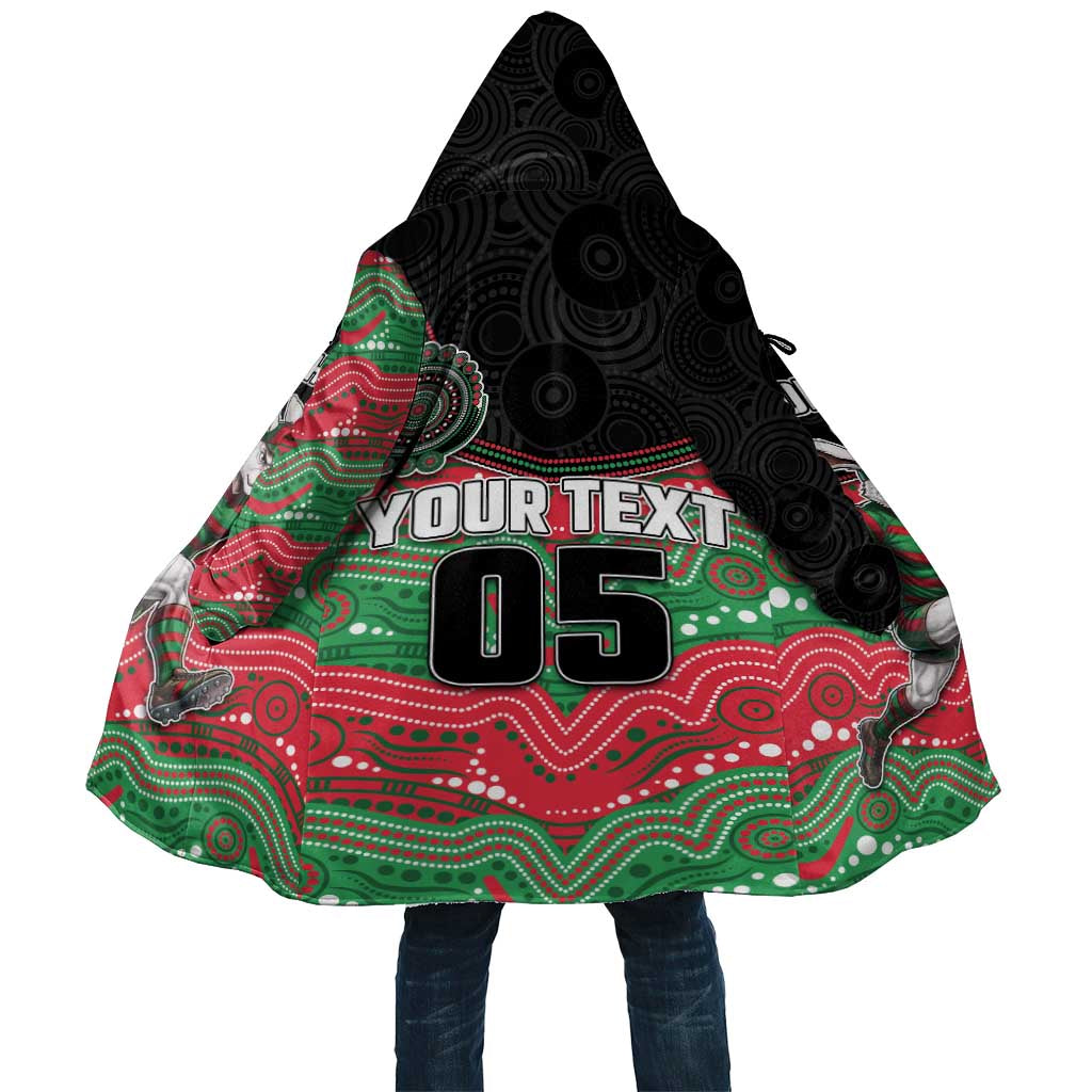 Custom Rabbitohs Cloak Rabbit Mascot With Aboriginal Indigenous