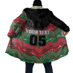 Custom Rabbitohs Cloak Rabbit Mascot With Aboriginal Indigenous