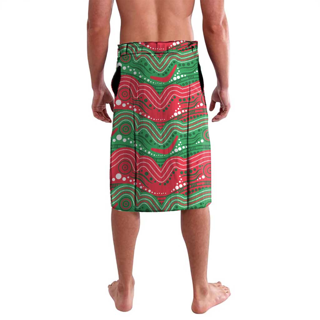 Custom Rabbitohs Lavalava Rabbit Mascot With Aboriginal Indigenous