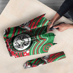 Custom Rabbitohs Umbrella Rabbit Mascot With Aboriginal Indigenous