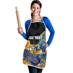 Custom Eels Apron Eel Mascot With Aboriginal Indigenous
