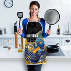 Custom Eels Apron Eel Mascot With Aboriginal Indigenous