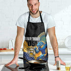 Custom Eels Apron Eel Mascot With Aboriginal Indigenous