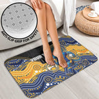 Custom Eels Bathroom Set Eel Mascot With Aboriginal Indigenous