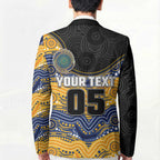 Custom Eels Blazer Eel Mascot With Aboriginal Indigenous
