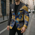 Custom Eels Blazer Eel Mascot With Aboriginal Indigenous
