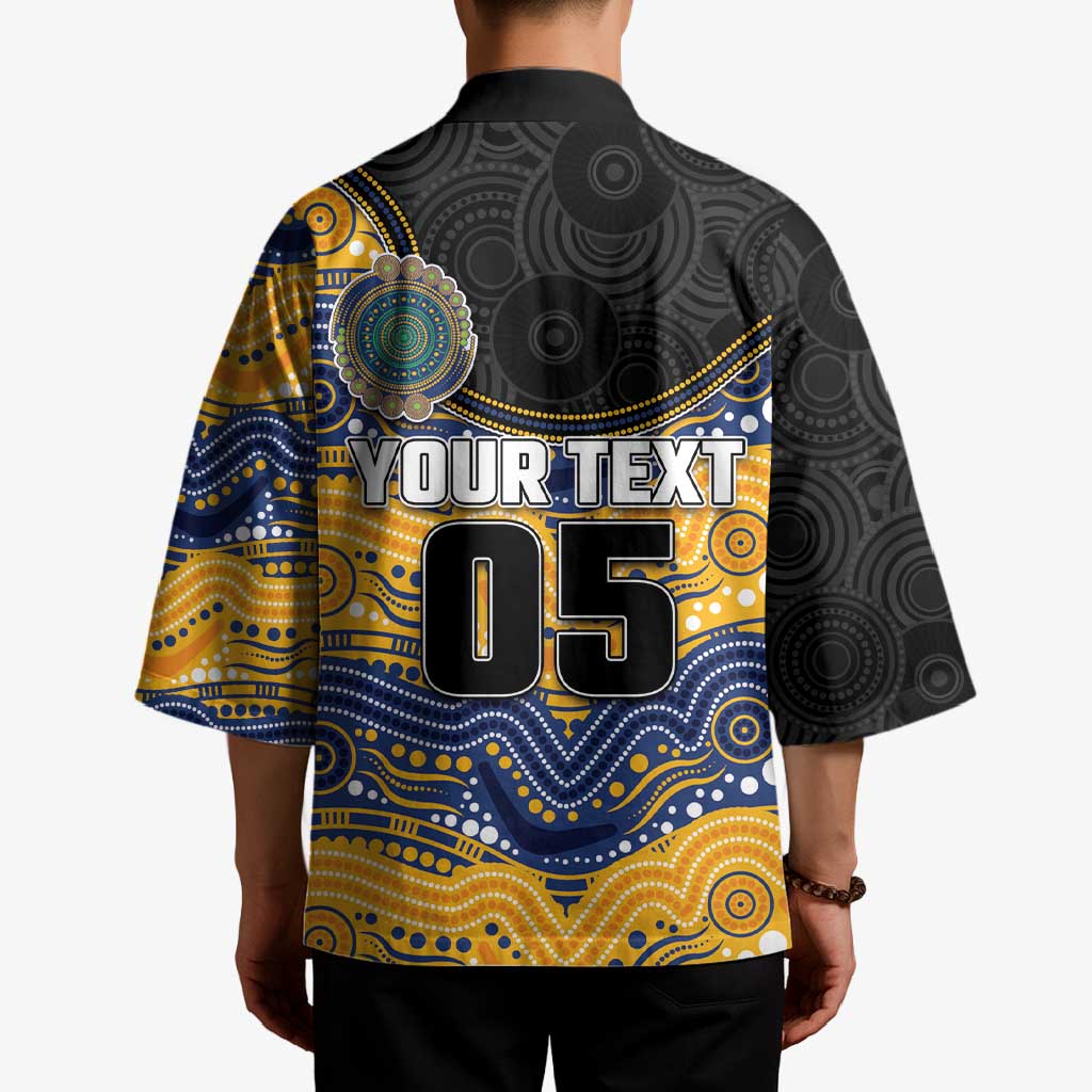 Custom Eels Kimono Eel Mascot With Aboriginal Indigenous