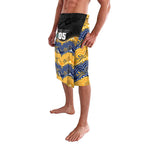 Custom Eels Lavalava Eel Mascot With Aboriginal Indigenous