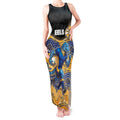 Custom Eels Tank Maxi Dress Eel Mascot With Aboriginal Indigenous