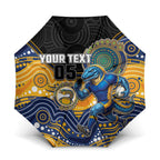 Custom Eels Umbrella Eel Mascot With Aboriginal Indigenous
