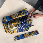 Custom Eels Umbrella Eel Mascot With Aboriginal Indigenous