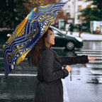Custom Eels Umbrella Eel Mascot With Aboriginal Indigenous