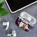 Australia Flag Day AirPods Case Cool Kangaroo Beer Aussie Aussie Oi Oi