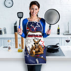 Australia Flag Day Apron Cool Kangaroo Beer Aussie Aussie Oi Oi
