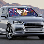 Australia Flag Day Auto Sun Shade Cool Kangaroo Beer Aussie Aussie Oi Oi