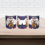 Australia Flag Day Ceramic Mug Cool Kangaroo Beer Aussie Aussie Oi Oi
