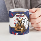 Australia Flag Day Ceramic Mug Cool Kangaroo Beer Aussie Aussie Oi Oi