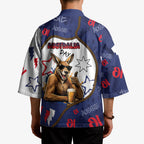 Australia Flag Day Kimono Cool Kangaroo Beer Aussie Aussie Oi Oi