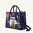 Australia Flag Day Leather Bag Cool Kangaroo Beer Aussie Aussie Oi Oi