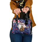 Australia Flag Day Shoulder Handbag Cool Kangaroo Beer Aussie Aussie Oi Oi