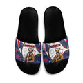 Australia Flag Day Slide Sandals Cool Kangaroo Beer Aussie Aussie Oi Oi