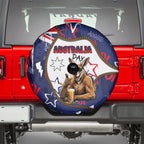 Australia Flag Day Spare Tire Cover Cool Kangaroo Beer Aussie Aussie Oi Oi