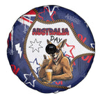 Australia Flag Day Spare Tire Cover Cool Kangaroo Beer Aussie Aussie Oi Oi