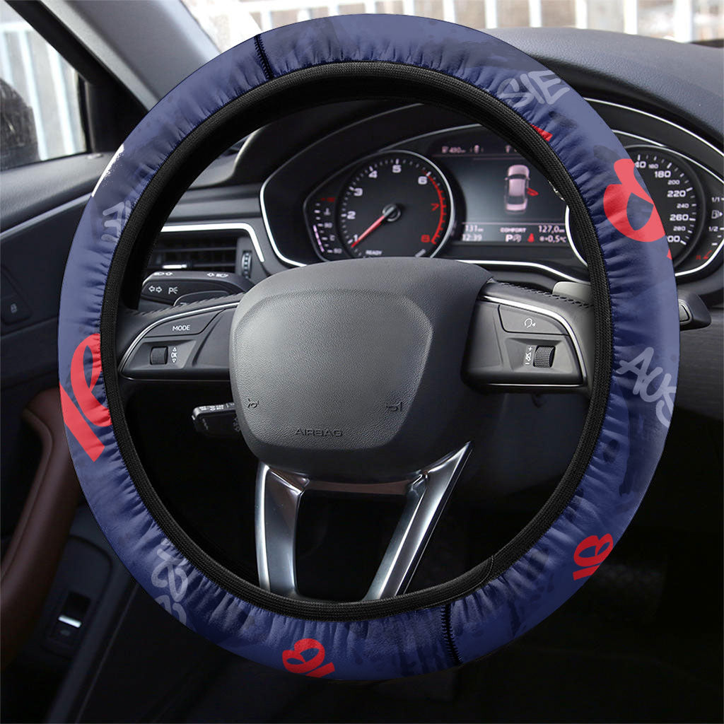 Australia Flag Day Steering Wheel Cover Cool Kangaroo Beer Aussie Aussie Oi Oi